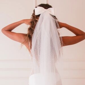 jaykaybraidsandbridal Bow veil